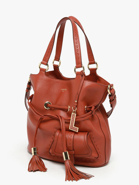 Bucket Bag M Premier Flirt Leder Lancel Rood premier flirt A10110 ander zicht 3